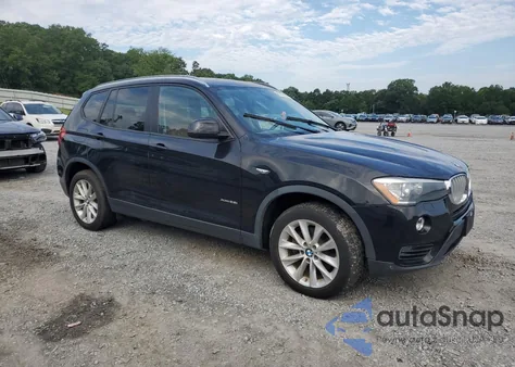 2016 BMW X3 xDrive28I from USA, damaged, VIN 5UXWX9C59G0D92358